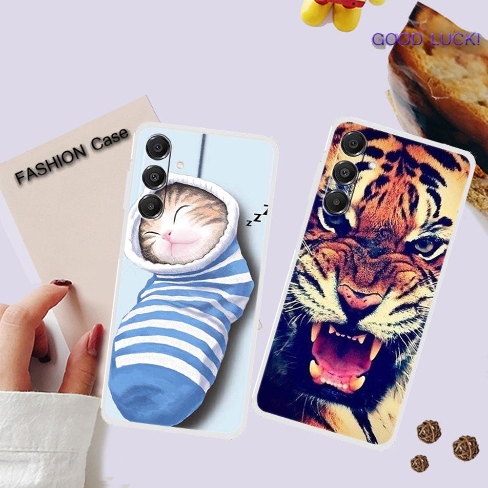 Til Samsung Galaxy A16 5G / 4G Cover TPU Mønstertryk Anti-fald Telefoncover