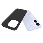For Honor 400 Lite 5G Case Soft Matte Back TPU Black Phone Cover , Large Cutout