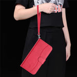 For Xiaomi Redmi Note 14 Pro 4G Stand Case with Strap PU Leather Wallet Phone Cover S Shape Stitching Design