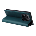 YIKATU For Xiaomi Redmi Note 14 4G (164.84mm) Phone Cases  Magnetic Closure PU Leather Mobile Cover