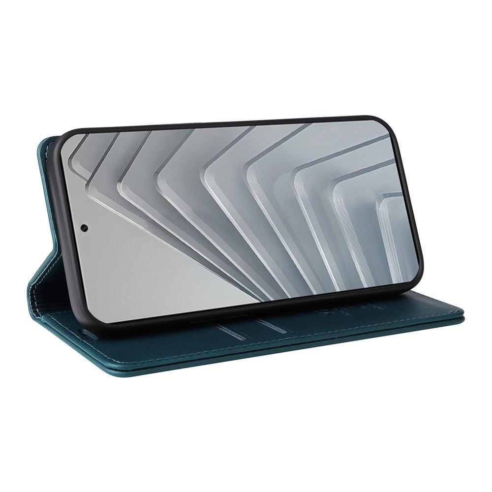 YIKATU For Xiaomi Redmi Note 14 4G (164.84mm) Phone Cases  Magnetic Closure PU Leather Mobile Cover