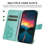 For Xiaomi Redmi Note 14 4G (164.84mm) Wallet Case Floral Butterfly Imprinted Leather Phone Cover Stand
