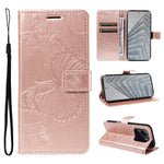 For Xiaomi Redmi Note 14 4G (164.84mm) Wallet Case Floral Butterfly Imprinted Leather Phone Cover Stand