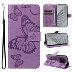 For Xiaomi Redmi Note 14 4G (164.84mm) Wallet Case Floral Butterfly Imprinted Leather Phone Cover Stand