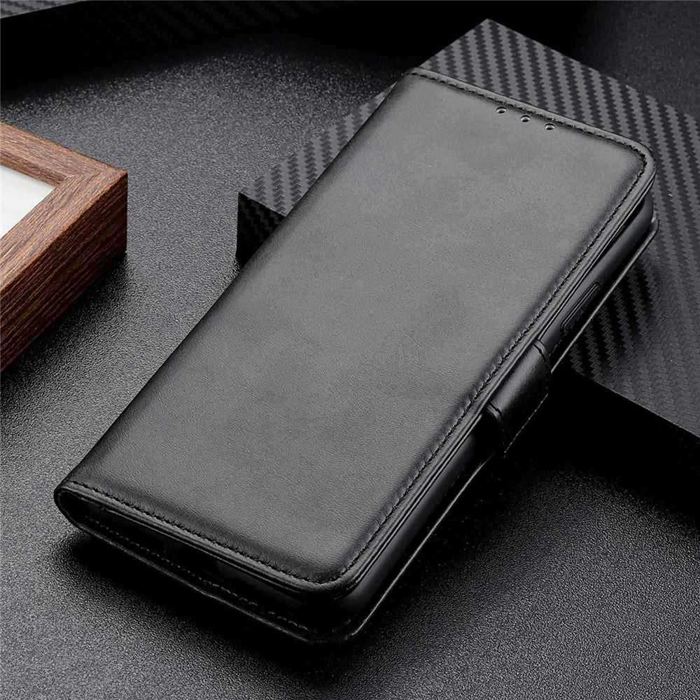 For Honor X8 5G PU Leather Side Magnetic Clasp Phone Case Wallet Stand Anti-scratch Protective Cell Phone Cover