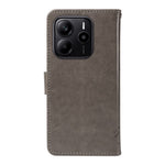 For Xiaomi Redmi Note 14 4G (164.84mm) Phone Case with Stand Cat Tree Pattern Leather Wallet Mobile Cover