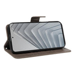 For Xiaomi Redmi Note 14 4G (164.84mm) Phone Case with Stand Cat Tree Pattern Leather Wallet Mobile Cover