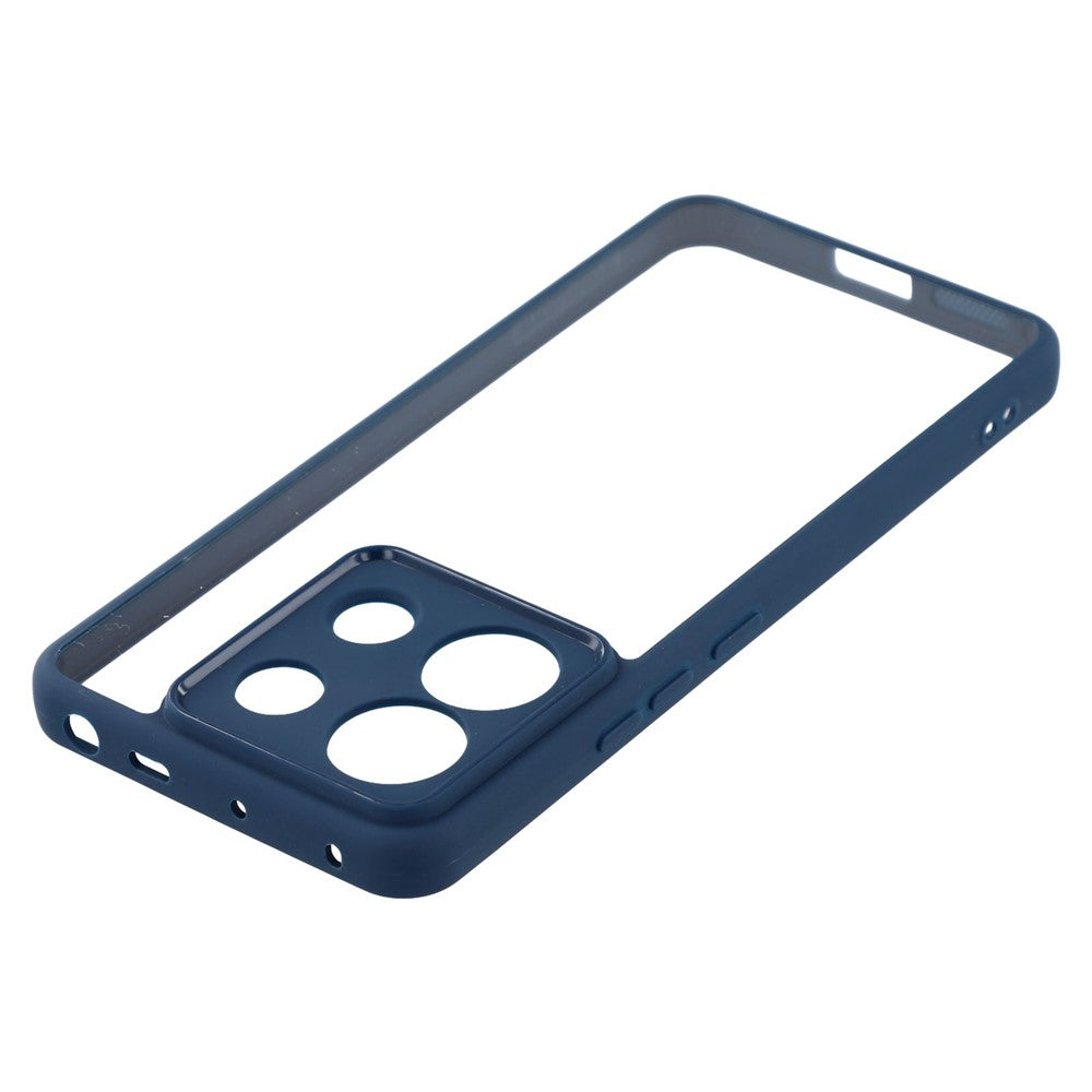 For Xiaomi Redmi Note 13 Pro 5G / Poco X6 5G Phone Case TPU + Acrylic Clear Back Cover