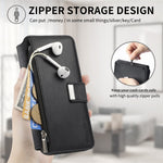 CASENEO For Samsung Galaxy S24 Case  MW-02 Detachable Magnetic Leather Flip Phone Cover