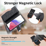 CASENEO For Samsung Galaxy S25 Case MW-02 Detachable Magnetic Leather Flip Phone Cover