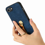 CASENEO D22 For iPhone 17th / 16th Case Folding Kickstand Retro Leather Back Phone Cover