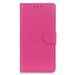 Litchi Texture Phone Cover for Honor X8 5G, Anti-scratch PU Leather Folio Flip Wallet Stand Protective Case