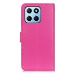 Litchi Texture Phone Cover for Honor X8 5G, Anti-scratch PU Leather Folio Flip Wallet Stand Protective Case