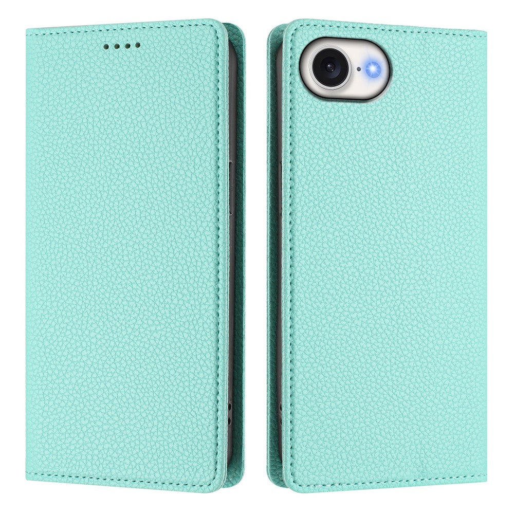 For iPhone 17th / 16th Wallet Case RFID Blocking Litchi Texture Leather Mobile Cover