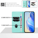 For iPhone 17th / 16th Wallet Case RFID Blocking Litchi Texture Leather Mobile Cover