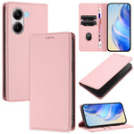 For Xiaomi Poco X7 Pro 5G Wallet Case RFID Blocking Litchi Texture Leather Mobile Cover