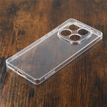 For Xiaomi Redmi Note 14 Pro+ 5G Case Shockproof 1.5mm Thickness Clear TPU Phone Cover