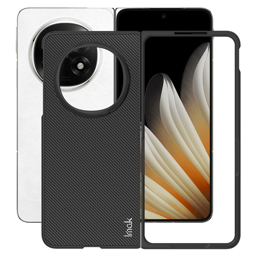 IMAK Ruiyi Series for Oppo Find N5 5G Case Carbon Fiber Leather + PC Phone Cover