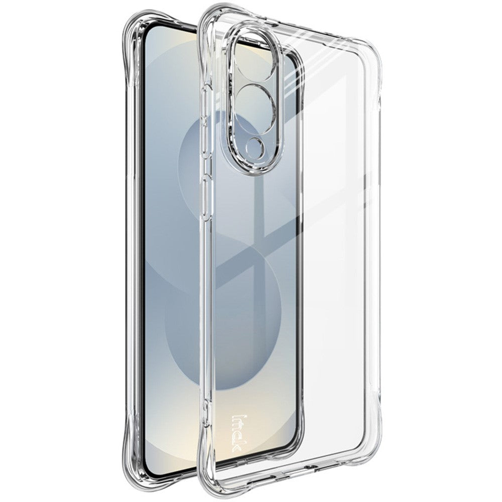 IMAK Skal til Samsung Galaxy S25 Edge, TPU-mobilbeskyttelse med airbag, stødsikkert cover