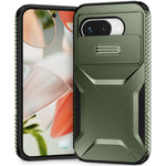 Til Google Pixel 9a Cover Camshield TPU + PC Telefoncover Skridsikker Sidekant