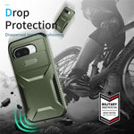 Til Google Pixel 9a Cover Camshield TPU + PC Telefoncover Skridsikker Sidekant