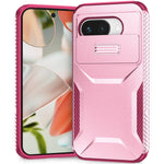 Til Google Pixel 9a Cover Camshield TPU + PC Telefoncover Skridsikker Sidekant