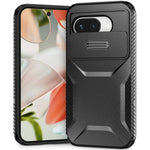 Til Google Pixel 9a Cover Camshield TPU + PC Telefoncover Skridsikker Sidekant
