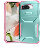 Til Google Pixel 9a Cover Camshield TPU + PC Telefoncover Skridsikker Sidekant