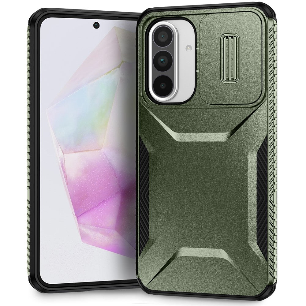 For Samsung Galaxy A37 5G / A56 5G / A36 5G Case Camshield TPU+PC Phone Cover Non-Slip Side Edge