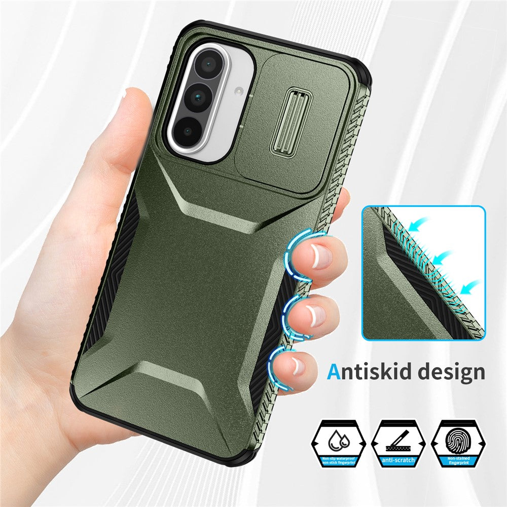 For Samsung Galaxy A37 5G / A56 5G / A36 5G Case Camshield TPU+PC Phone Cover Non-Slip Side Edge