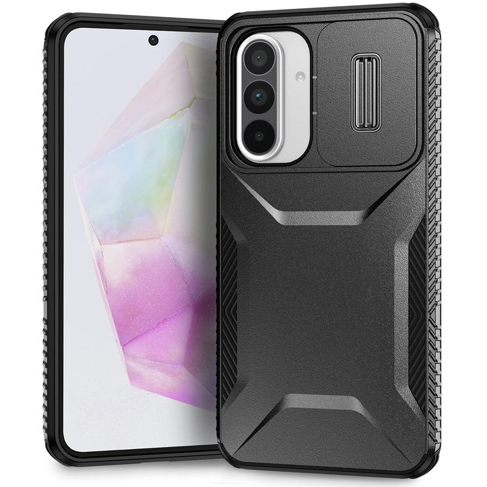 For Samsung Galaxy A37 5G / A56 5G / A36 5G Case Camshield TPU+PC Phone Cover Non-Slip Side Edge