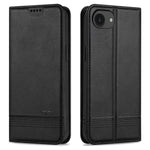 AZNS For iPhone 17th / 16th Case Cowhide Texture PU Leather Wallet Phone Cover