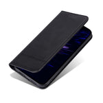 AZNS For iPhone 17th / 16th Case Cowhide Texture PU Leather Wallet Phone Cover