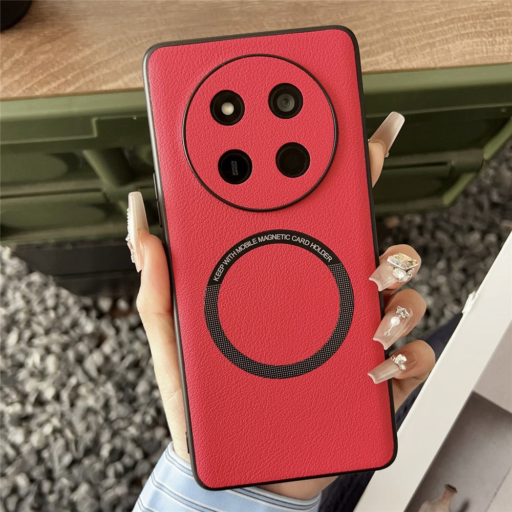 For Honor Magic7 Lite 5G / X9c 5G / X60 Pro 5G Magnetic Case Anti-Drop PU Leather+TPU Cover