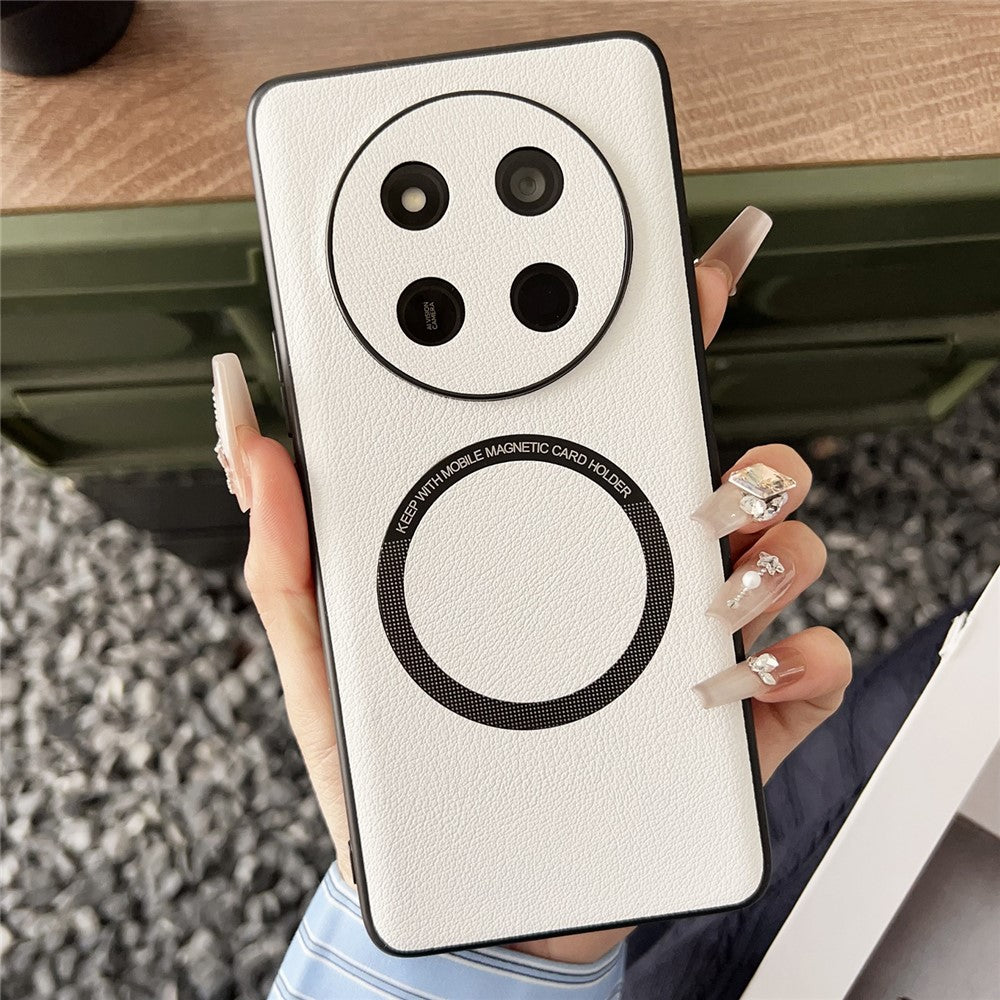 For Honor Magic7 Lite 5G / X9c 5G / X60 Pro 5G Magnetic Case Anti-Drop PU Leather+TPU Cover