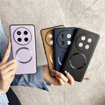 For Honor Magic7 Lite 5G / X9c 5G / X60 Pro 5G Magnetic Case Litchi Texture PU Leather + TPU Phone Back Cover
