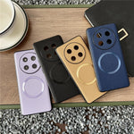 For Honor Magic7 Lite 5G / X9c 5G / X60 Pro 5G Magnetic Case Litchi Texture PU Leather + TPU Phone Back Cover
