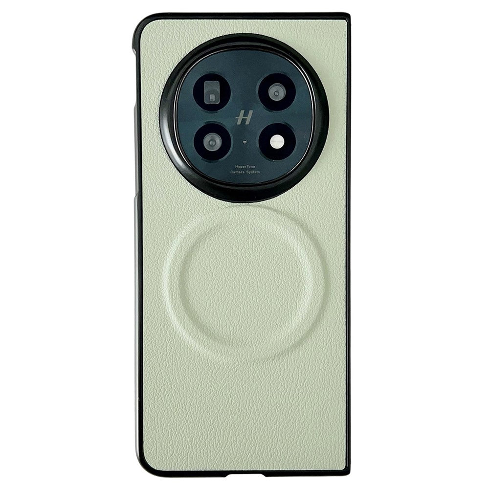 For Oppo Find N5 5G Magnetic Case PU + TPU Phone Back Cover