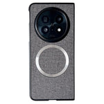 For Oppo Find N5 5G Magnetic Case Drop-Proof TPU + Cloth Back Phone Cover