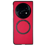 For Oppo Find N5 5G Magnetic Case Anti-Drop PU Leather + TPU Cover