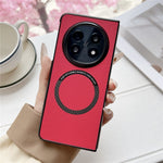 For Oppo Find N5 5G Magnetic Case Anti-Drop PU Leather + TPU Cover