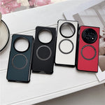 For Oppo Find N5 5G Magnetic Case Anti-Drop PU Leather + TPU Cover