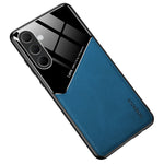 For Samsung Galaxy A56 5G Case Leather Coated PC + TPU Phone Back Cover