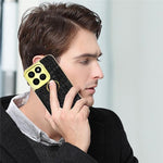 Til Honor X7c 5G / X7c 4G / 200 Smart 5G Etui TPU + PU Stander Telefoncover Krokodille Tekstur Galvanisering