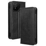 For Asus ROG Phone 9 5G / Phone 9 Pro 5G Case Wallet Stand Retro Texture Leather Phone Cover
