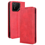 For Asus ROG Phone 9 5G / Phone 9 Pro 5G Case Wallet Stand Retro Texture Leather Phone Cover