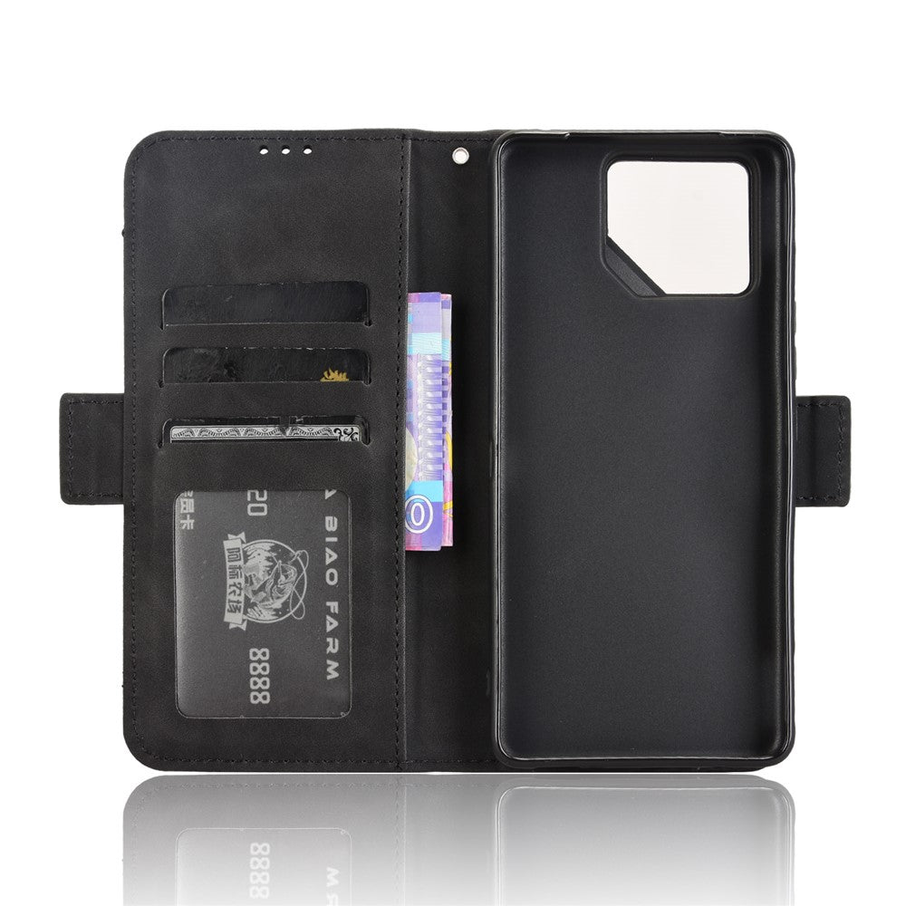 For Asus ROG Phone 9 5G / Phone 9 Pro 5G Case Wallet Leather Phone Cover with Multiple Card Slots