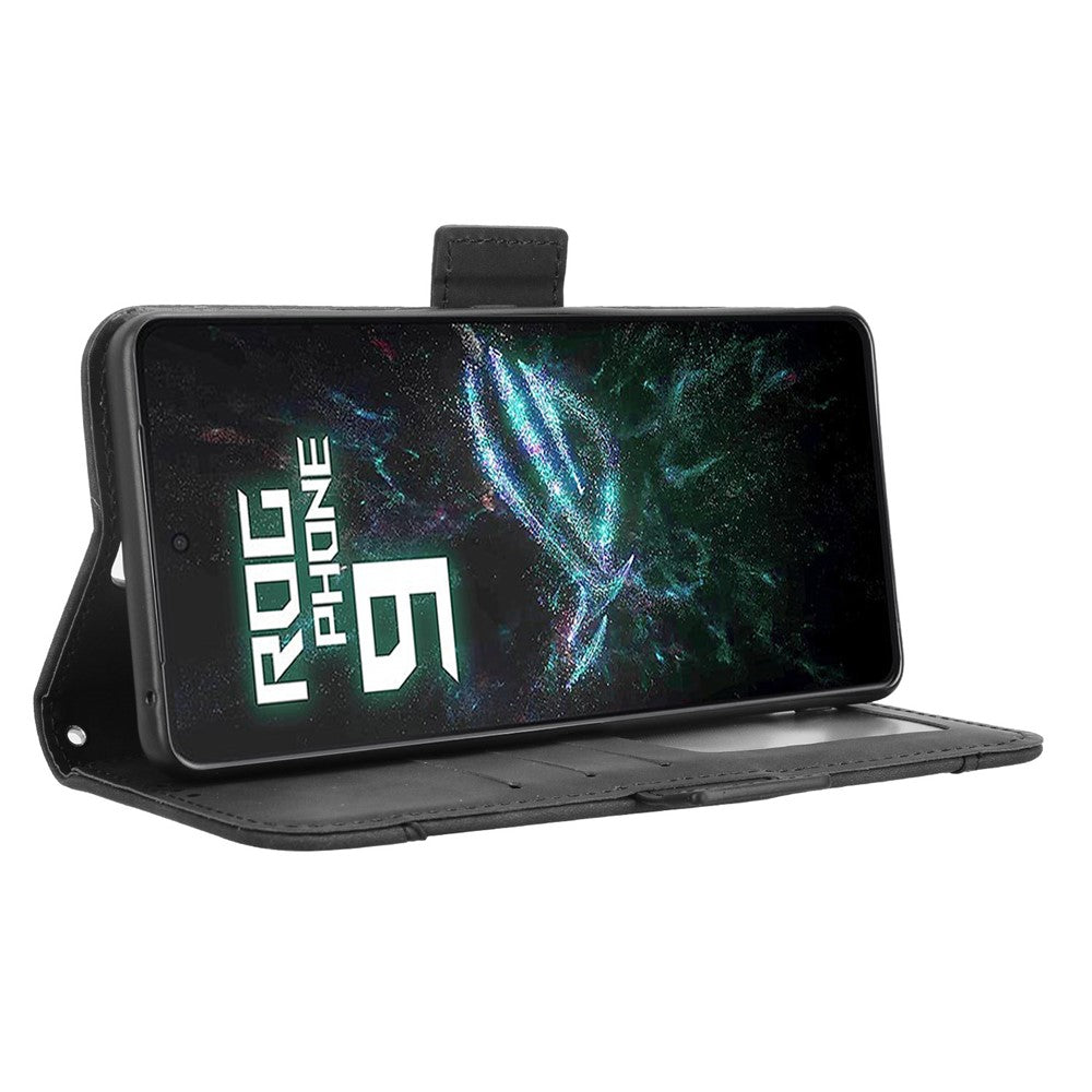 For Asus ROG Phone 9 5G / Phone 9 Pro 5G Case Wallet Leather Phone Cover with Multiple Card Slots