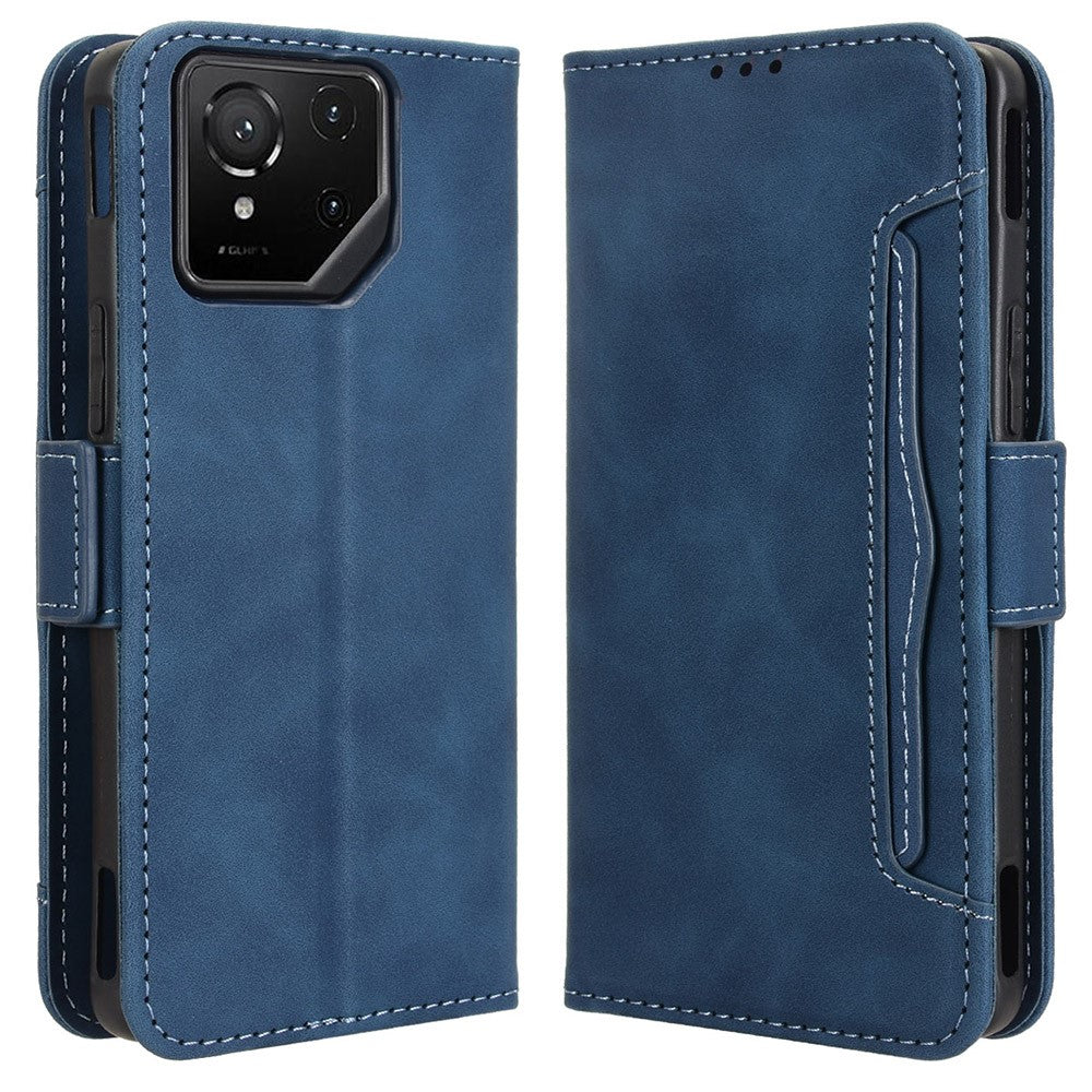 For Asus ROG Phone 9 5G / Phone 9 Pro 5G Case Wallet Leather Phone Cover with Multiple Card Slots