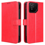 For Asus ROG Phone 9 5G / Phone 9 Pro 5G Case Crazy Horse Texture PU Leather Phone Wallet Cover